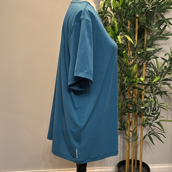 The North Face women’s blue moss adventurer tshirt NWT XXL - Picture 5 of 10